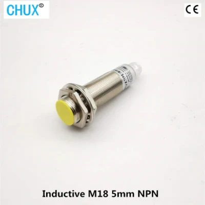 Chux 5mm 센서 M18 NPN 근접 센서 스위치 커넥터 유형(케이블 없음)